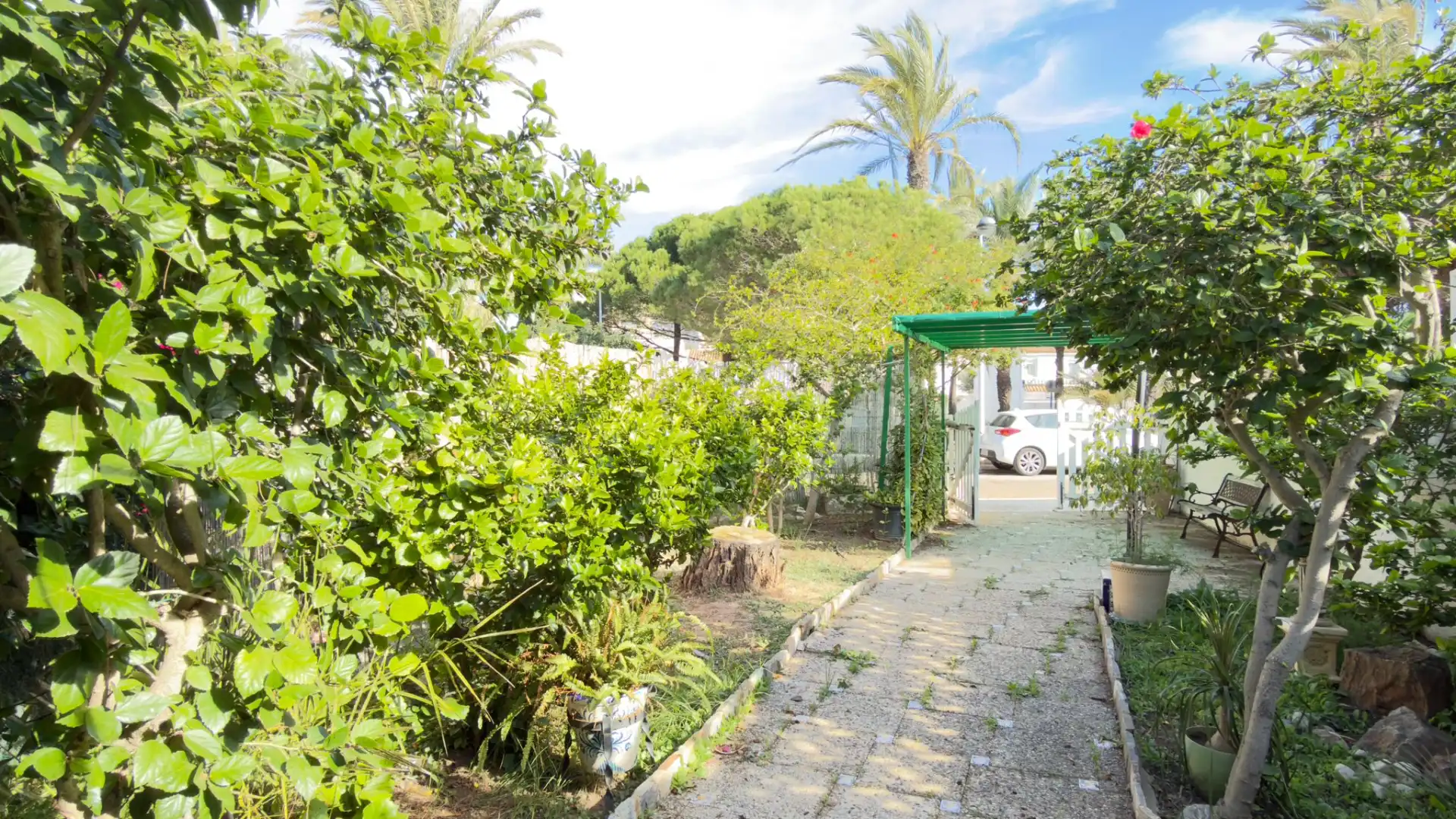 Jardín de Casa o chalet en venta en La Manga del Mar Menor con Calefacción, Jardín privado y Terraza