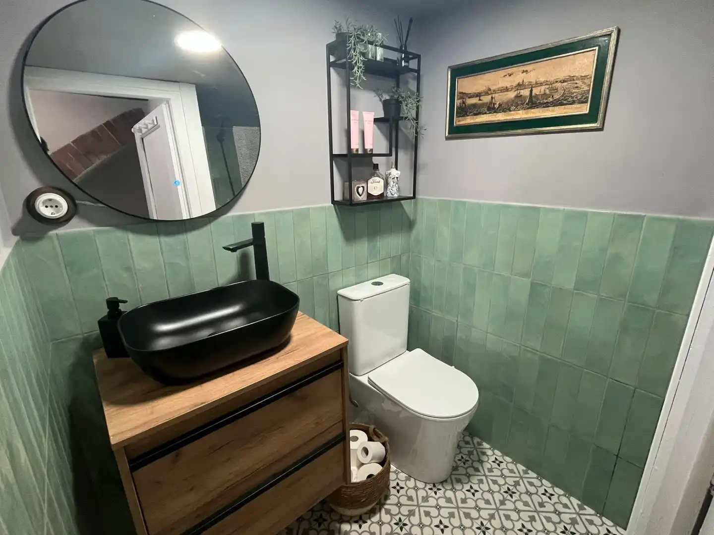 Bathroom of Houses for sale in Belmonte de San José  with Balcony