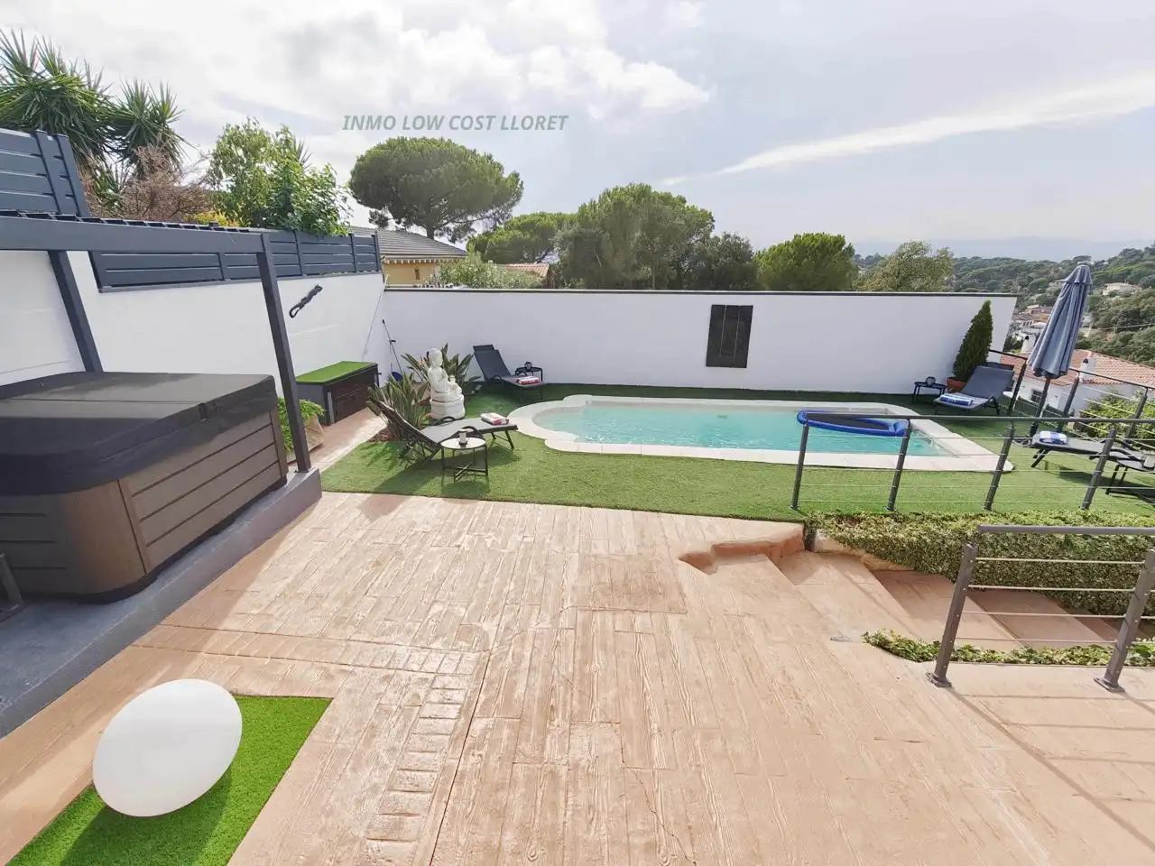 Terrassa de Casa o xalet en venda en Vidreres amb Aire condicionat, Jardí privat i Terrassa