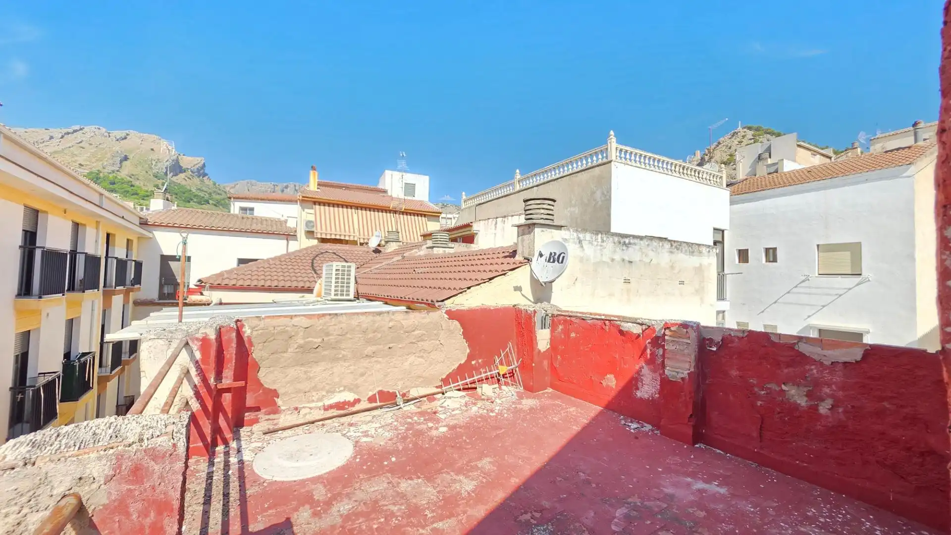 Vista exterior de Casa adosada en venta en Jaén con Terraza