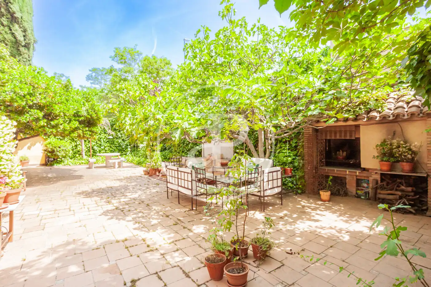 Jardín de Casa adosada en venta en Las Rozas de Madrid con Aire acondicionado, Calefacción y Jardín privado