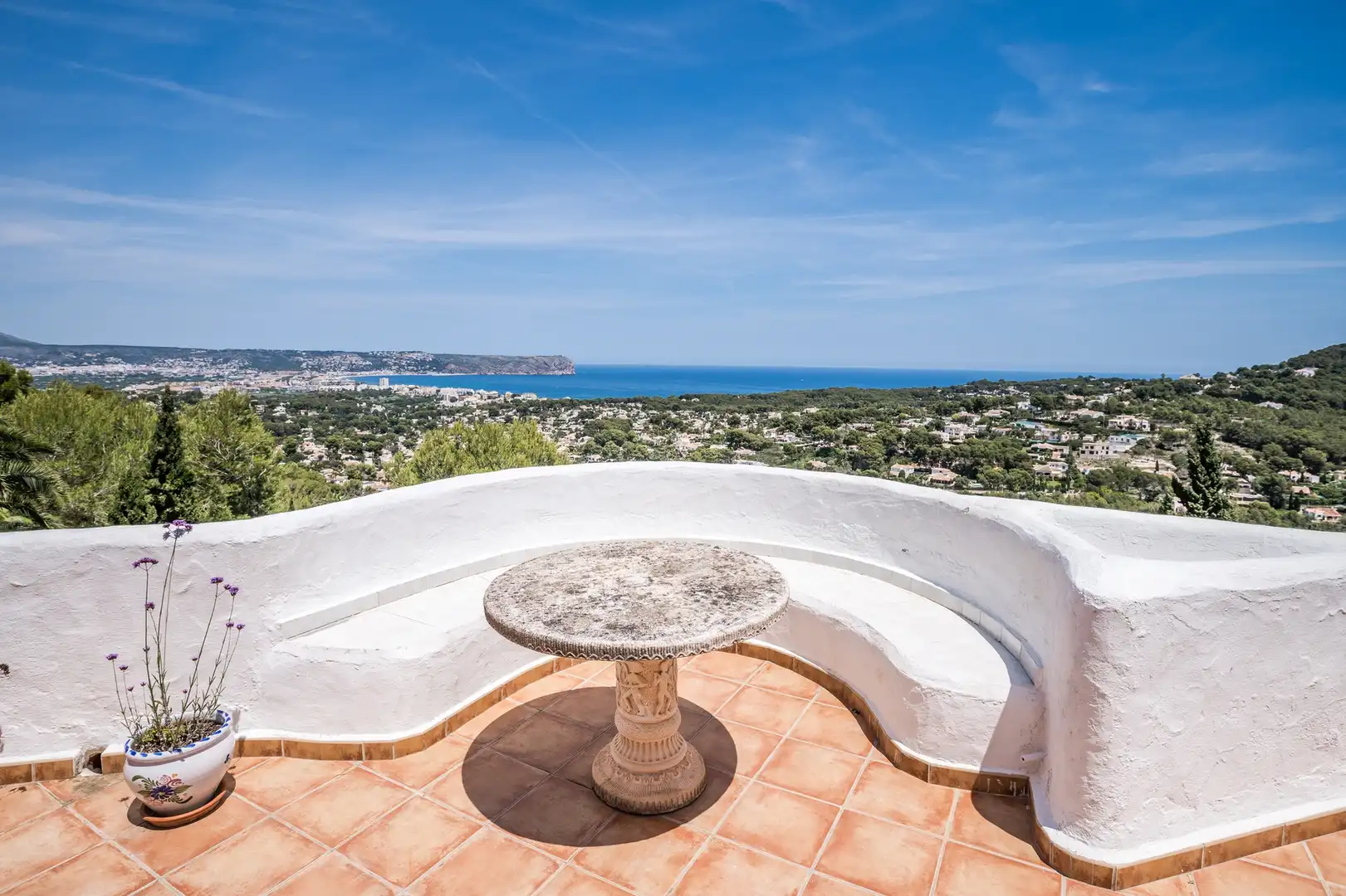 Terraza de Casa o chalet en venta en Jávea / Xàbia con Aire acondicionado, Calefacción y Jardín privado