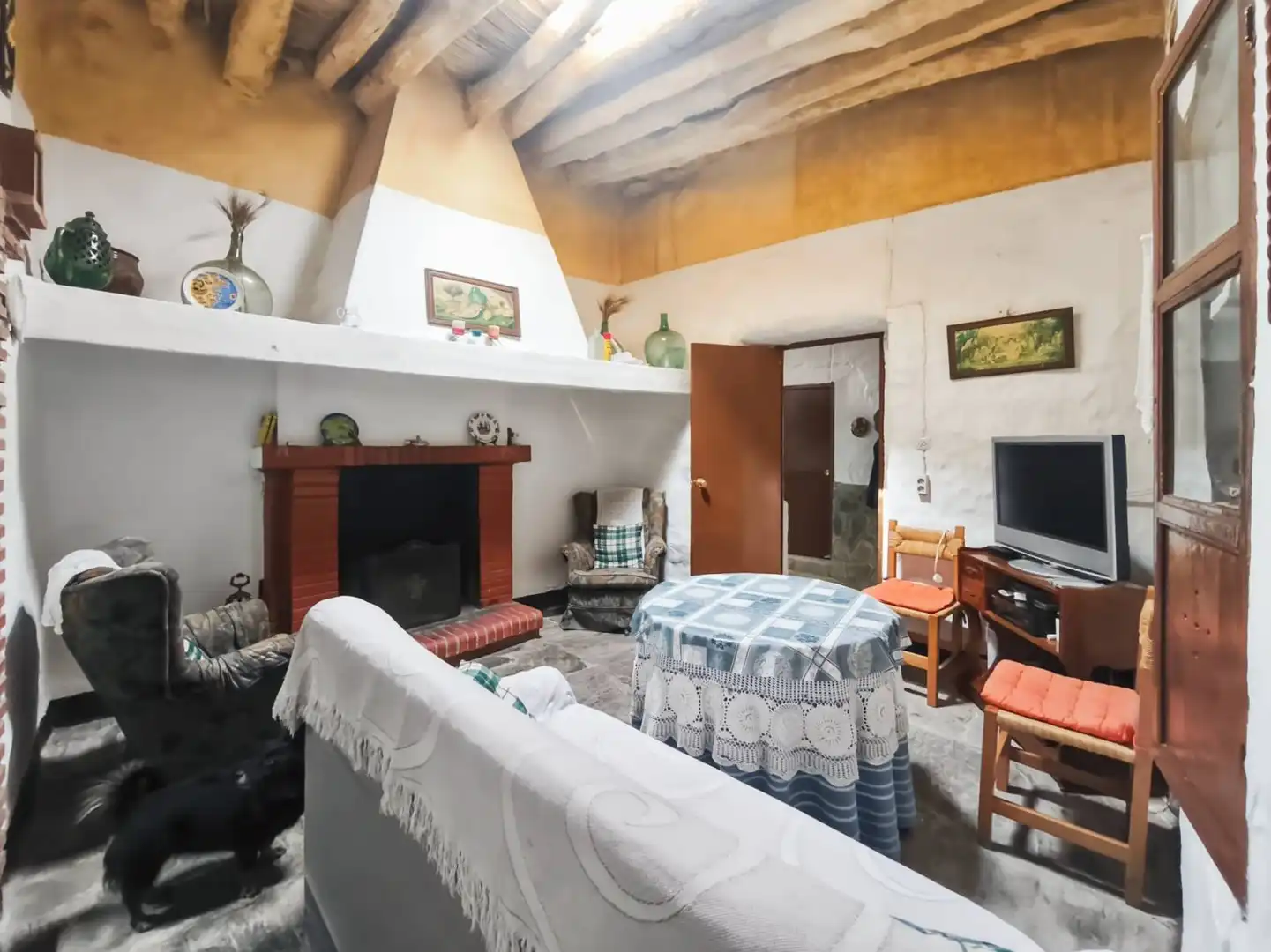 Sala d'estar de Finca rústica en venda en Abla