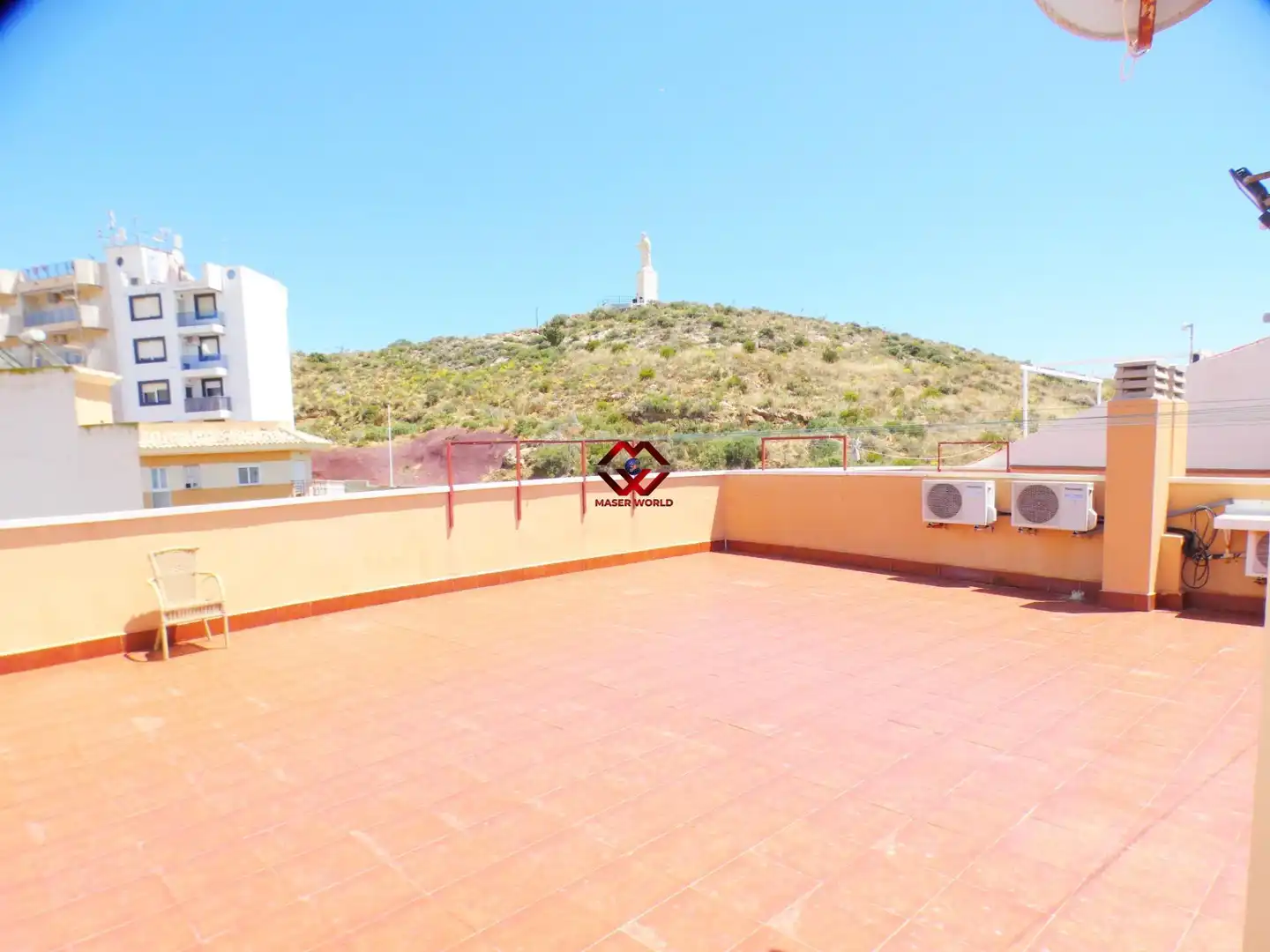 Terrassa de Apartament en venda en Mazarrón amb Moblat