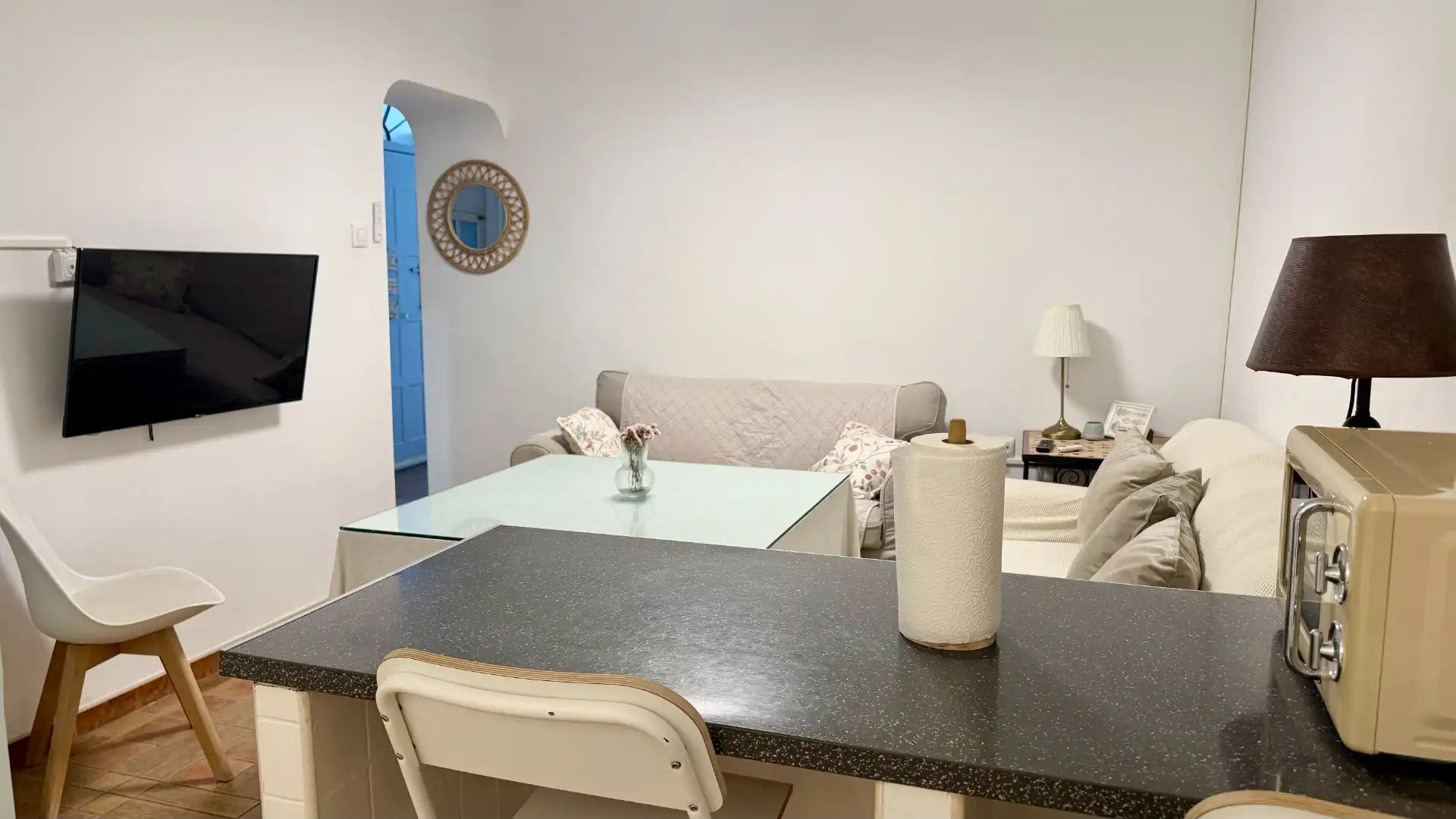 Comedor de Piso de alquiler en Cádiz con Amueblado, Horno y Lavadora