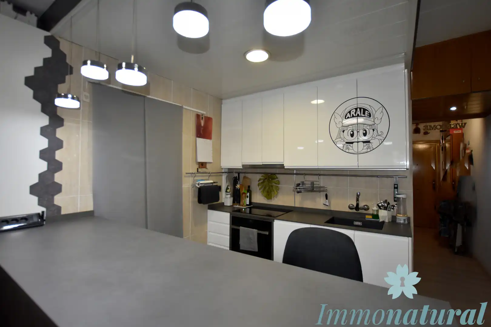 Cocina de Piso en venta en Barcelona con Aire acondicionado, Calefacción y Parquet