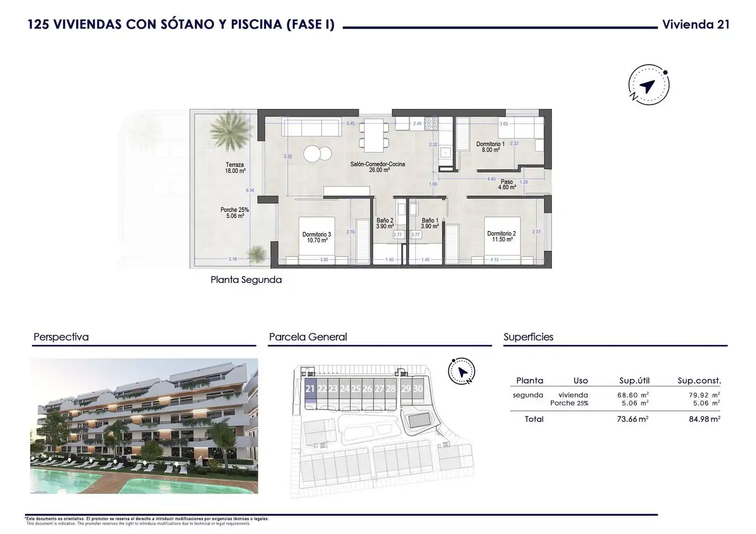 Appartement compact avec terrasse à vendre à Santiago de la Ribera, imagen 30