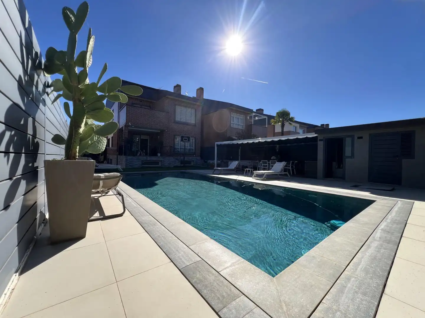 Piscina de Casa o xalet en venda en Rivas-Vaciamadrid amb Aire condicionat, Calefacció i Jardí privat
