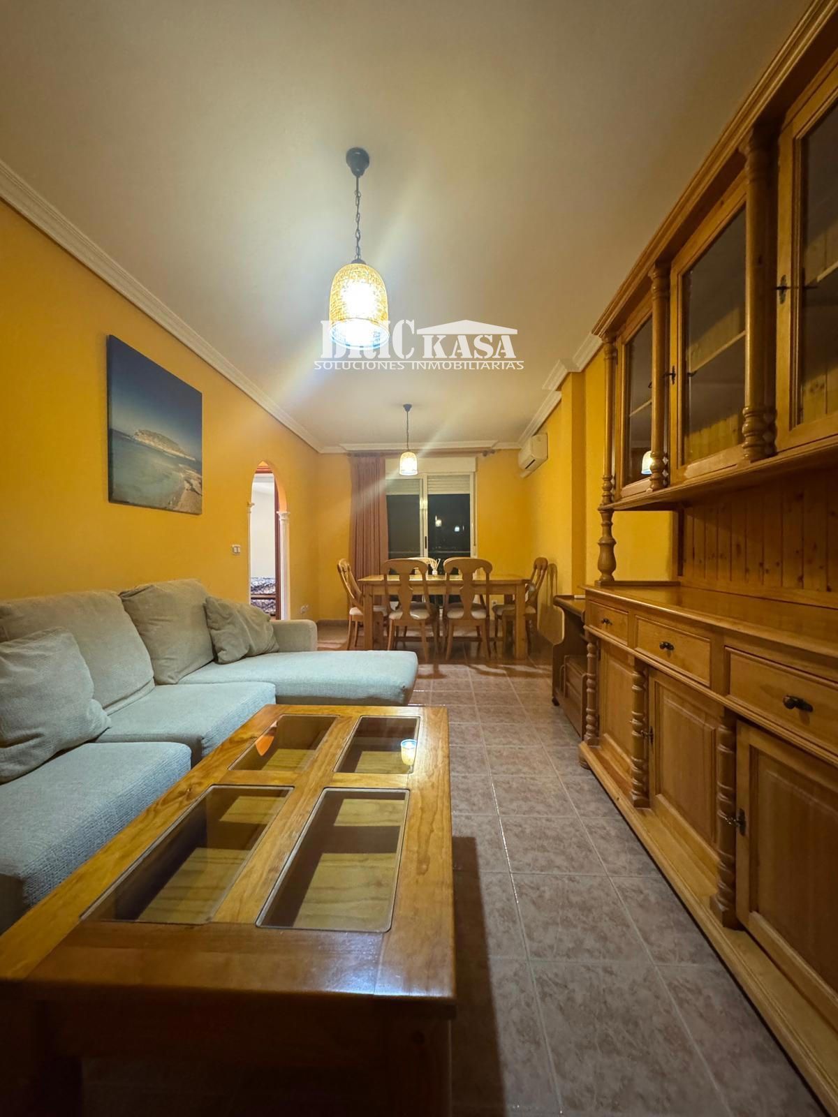 Living room of Flat to rent in Cáceres Capital  with Air Conditioner, Heating and Terrace