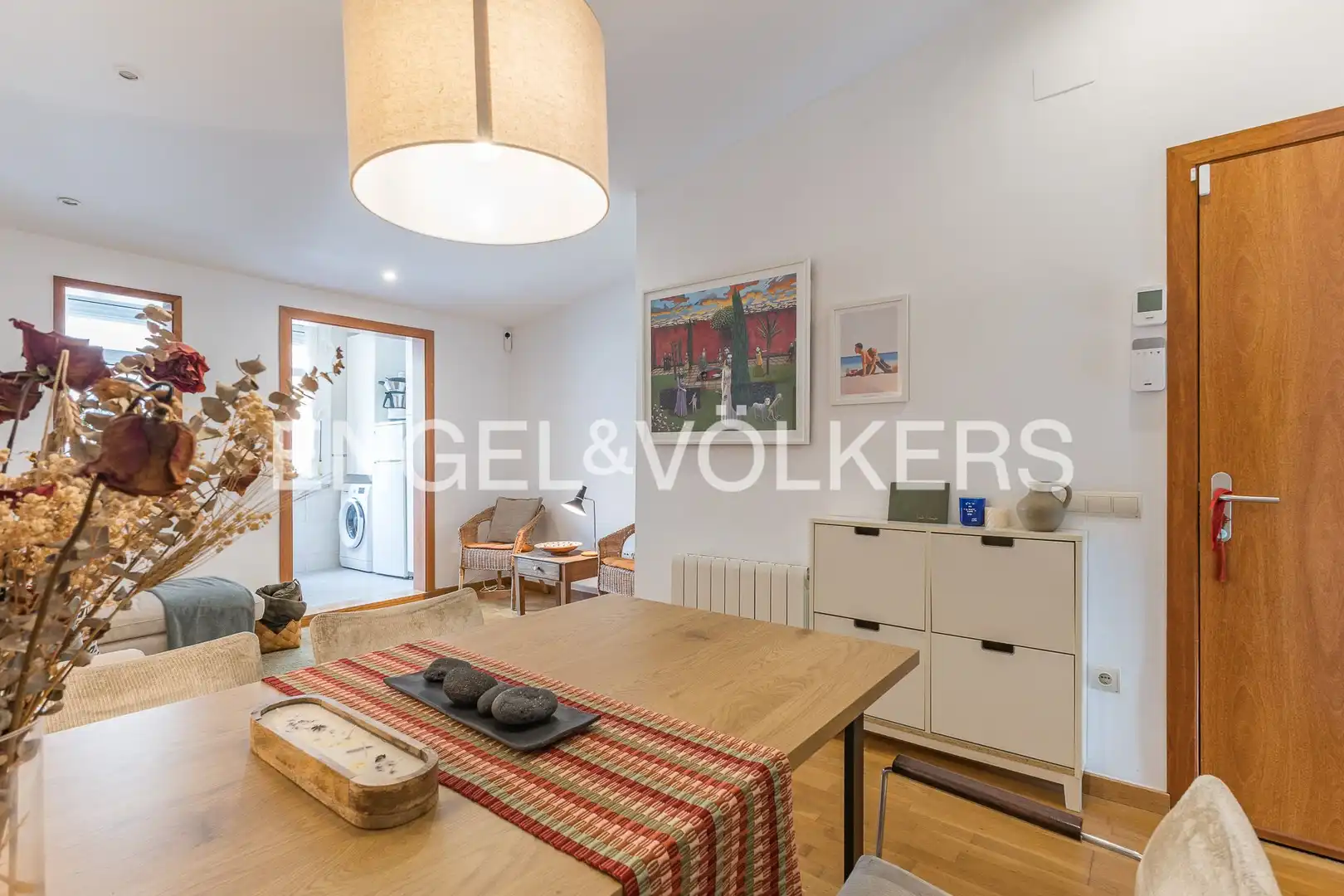 Sala de estar de Piso en venta en Barcelona con Calefacción, Parquet y Balcón