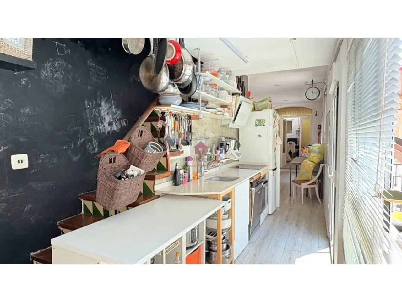 Cocina de Casa adosada en venta en Terrassa con Calefacción y Terraza