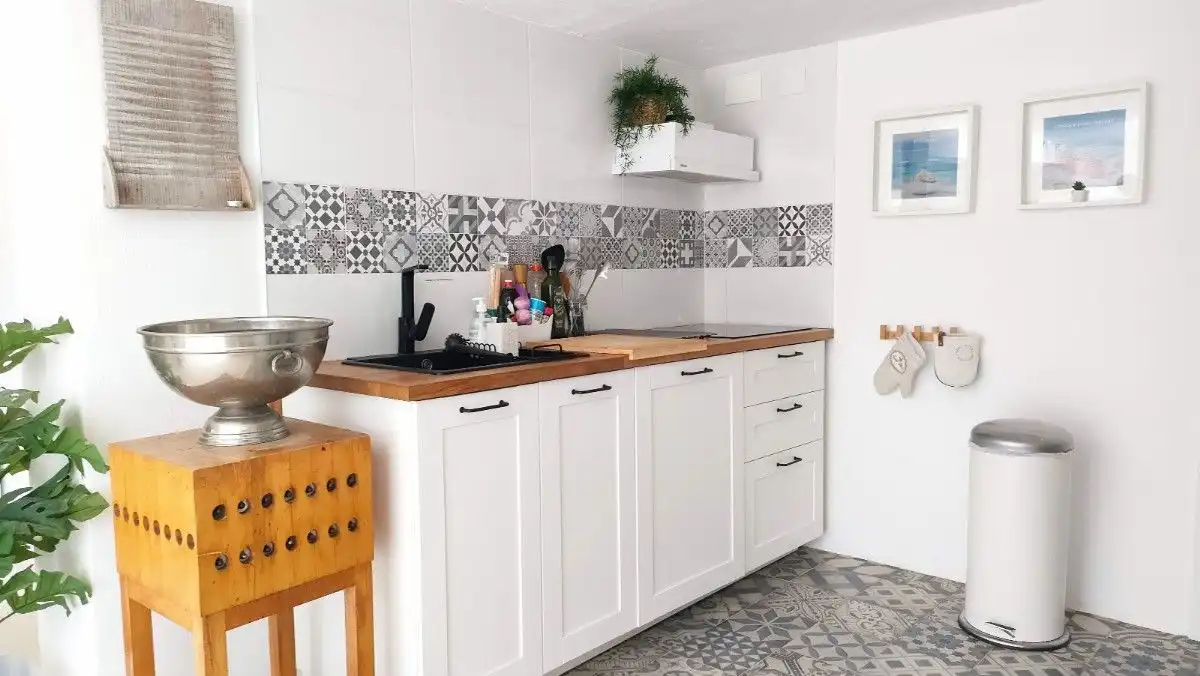 Cocina de Casa o chalet en venta en Montserrat con Aire acondicionado, Jardín privado y Terraza