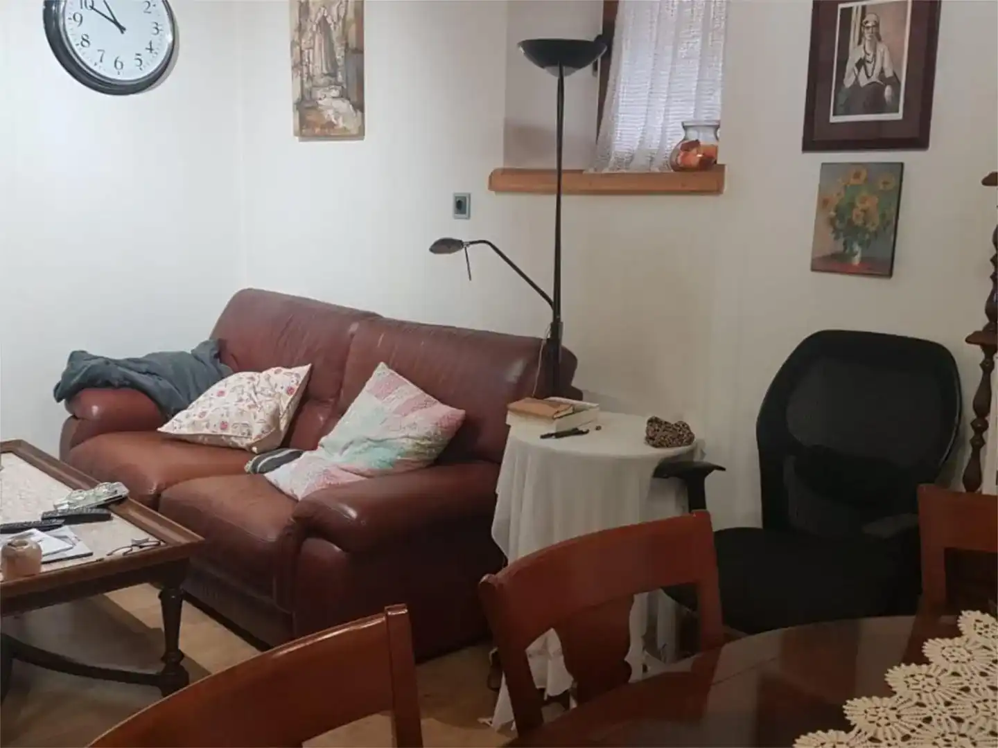 Sala d'estar de Finca rústica en venda en Crémenes amb Jardí privat, Parquet i Traster