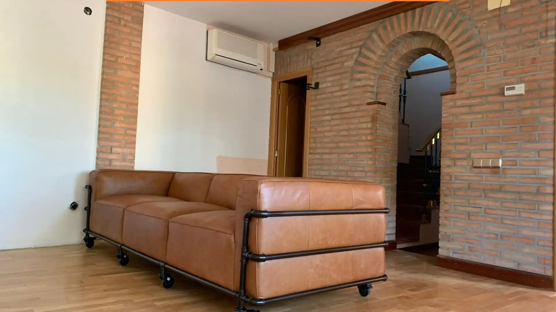 Sala de estar de Casa o chalet en venta en San Mateo de Gállego con Aire acondicionado, Calefacción y Terraza