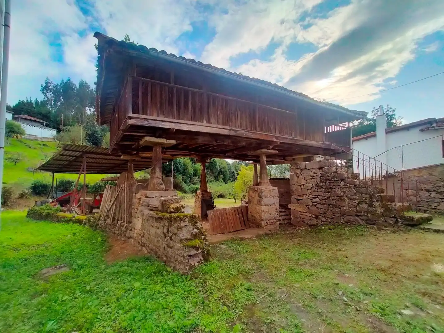 Vista exterior de Finca rústica en venta en Pravia con Calefacción, Jardín privado y Trastero