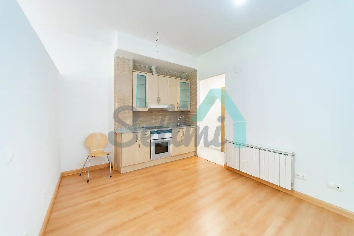 Küche von Wohnung zum Verkauf in Aller mit Heizung, Terrasse und Abstellraum