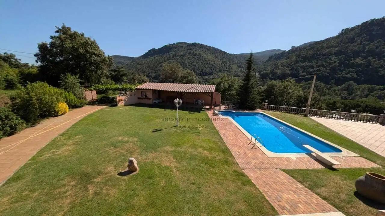 Jardí de Casa o xalet en venda en Tagamanent
