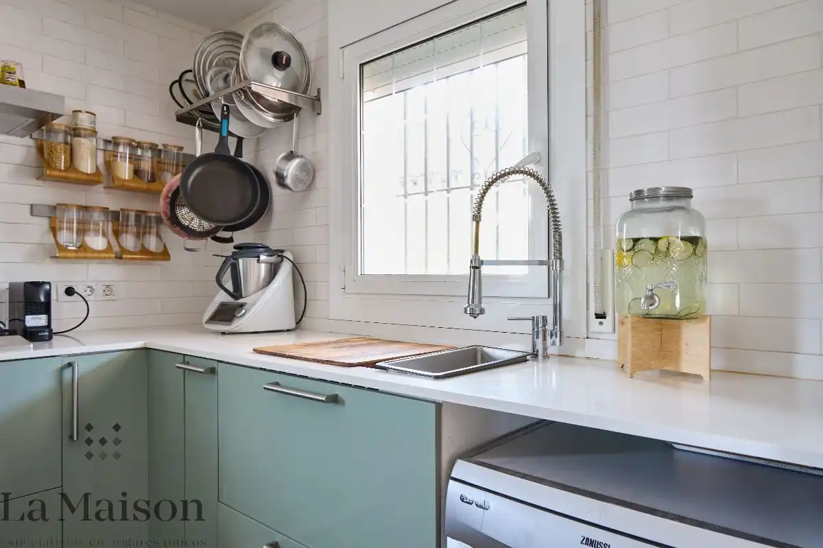 Kitchen of Houses for sale in Dosrius  with Heating, Private garden and Parquet flooring