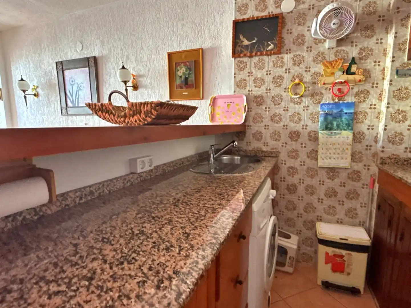 Kitchen of Apartments for sale in Calpe / Calp  with Air Conditioner, Heating and Private garden