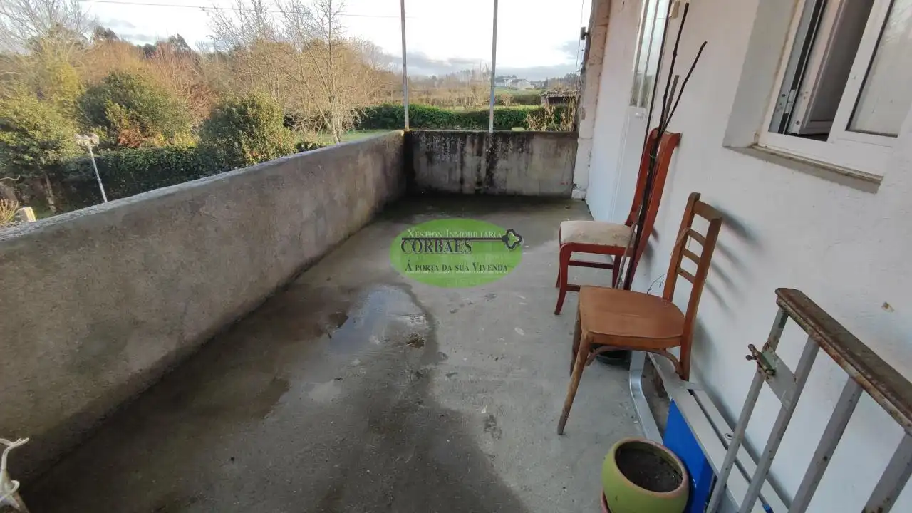 Terrassa de Casa o xalet en venda en O Carballiño   amb Jardí privat, Terrassa i Moblat