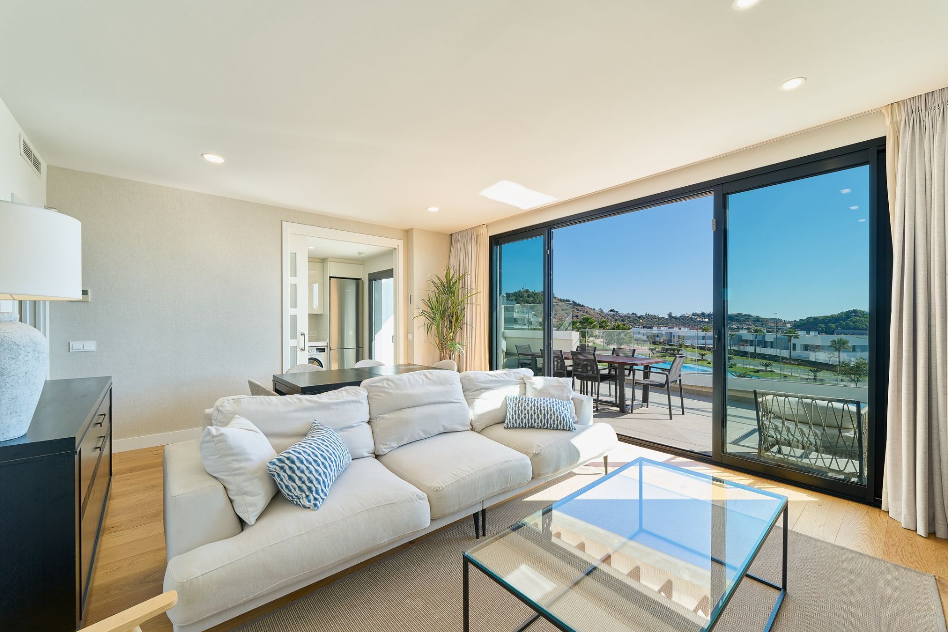 Living room of Attic for sale in Málaga Capital  with Air Conditioner, Heating and Terrace