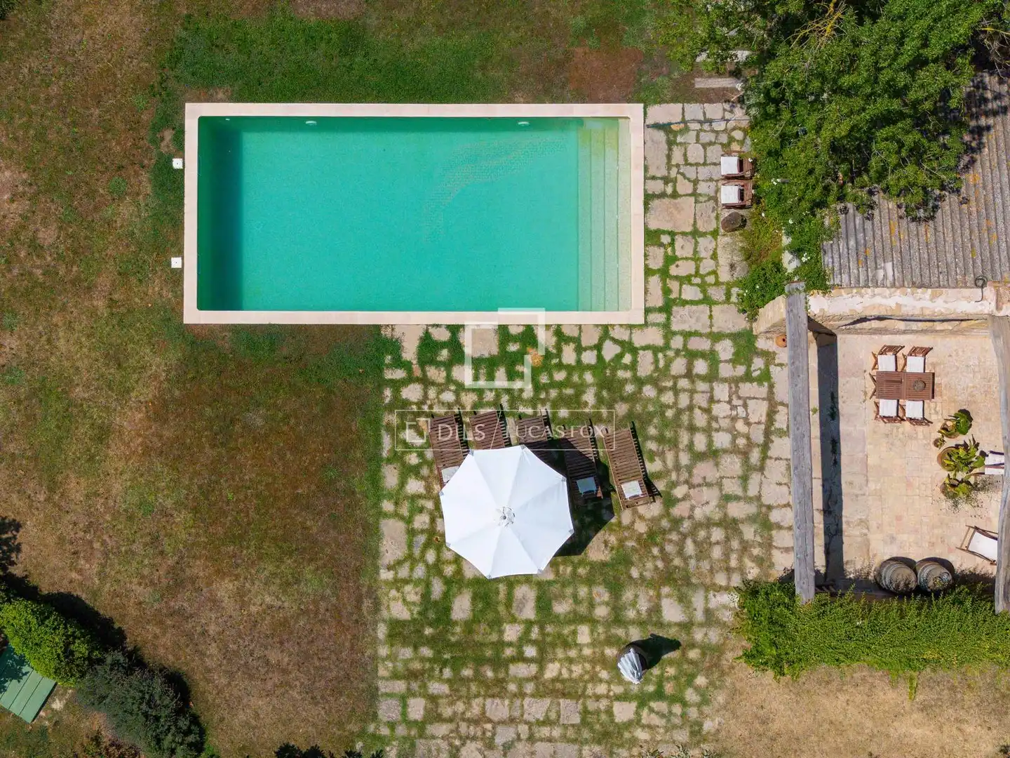 Piscina de Finca rústica en venda en Vilademuls amb Calefacció, Jardí privat i Terrassa
