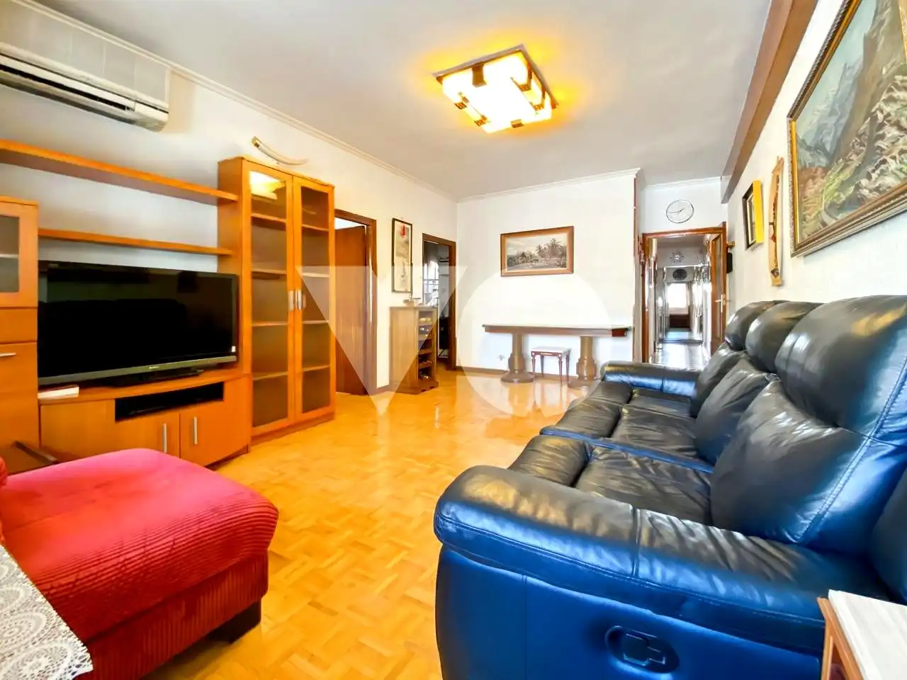 Sala de estar de Piso en venta en Madrid con Aire acondicionado, Calefacción y Parquet