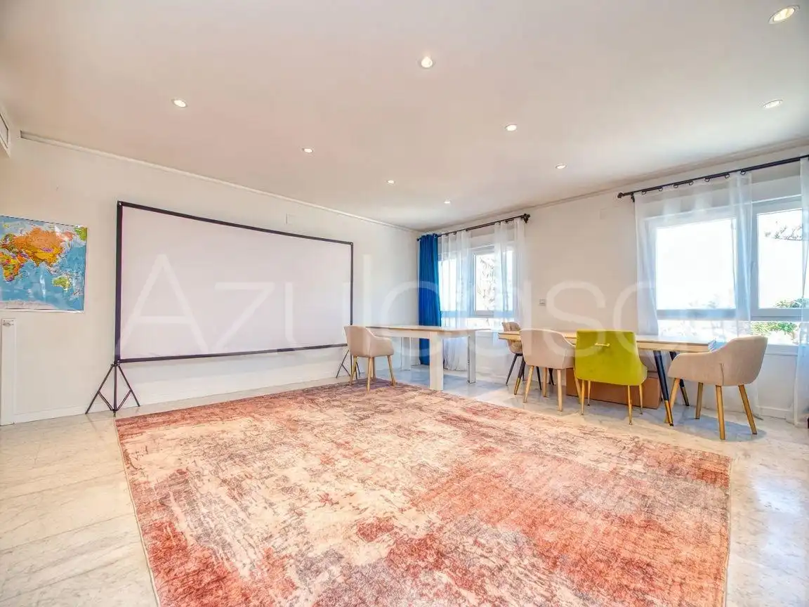 Sala d'estar de Casa o xalet en venda en Sant Joan d'Alacant amb Aire condicionat, Calefacció i Jardí privat