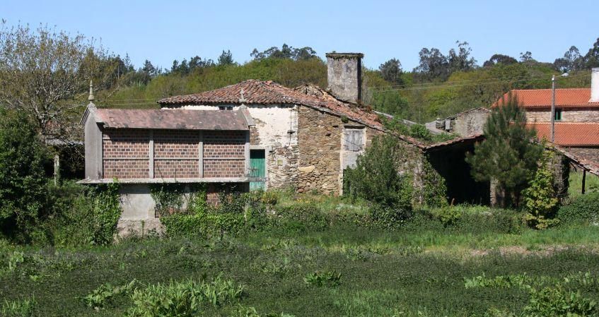 Exterior view of Country house for sale in Santiago de Compostela 