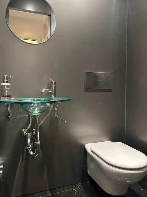 Baño de Casa o chalet en venta en Barcelona con Aire acondicionado, Calefacción y Jardín privado