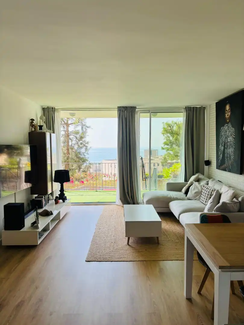 Living room of Flat for sale in Montgat  with Air Conditioner, Heating and Private garden
