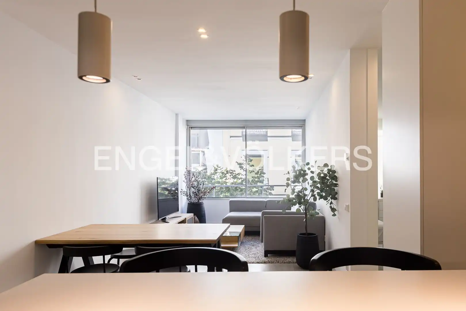 Wohnzimmer von Wohnung zum Verkauf in Madrid mit Klimaanlage und Heizung