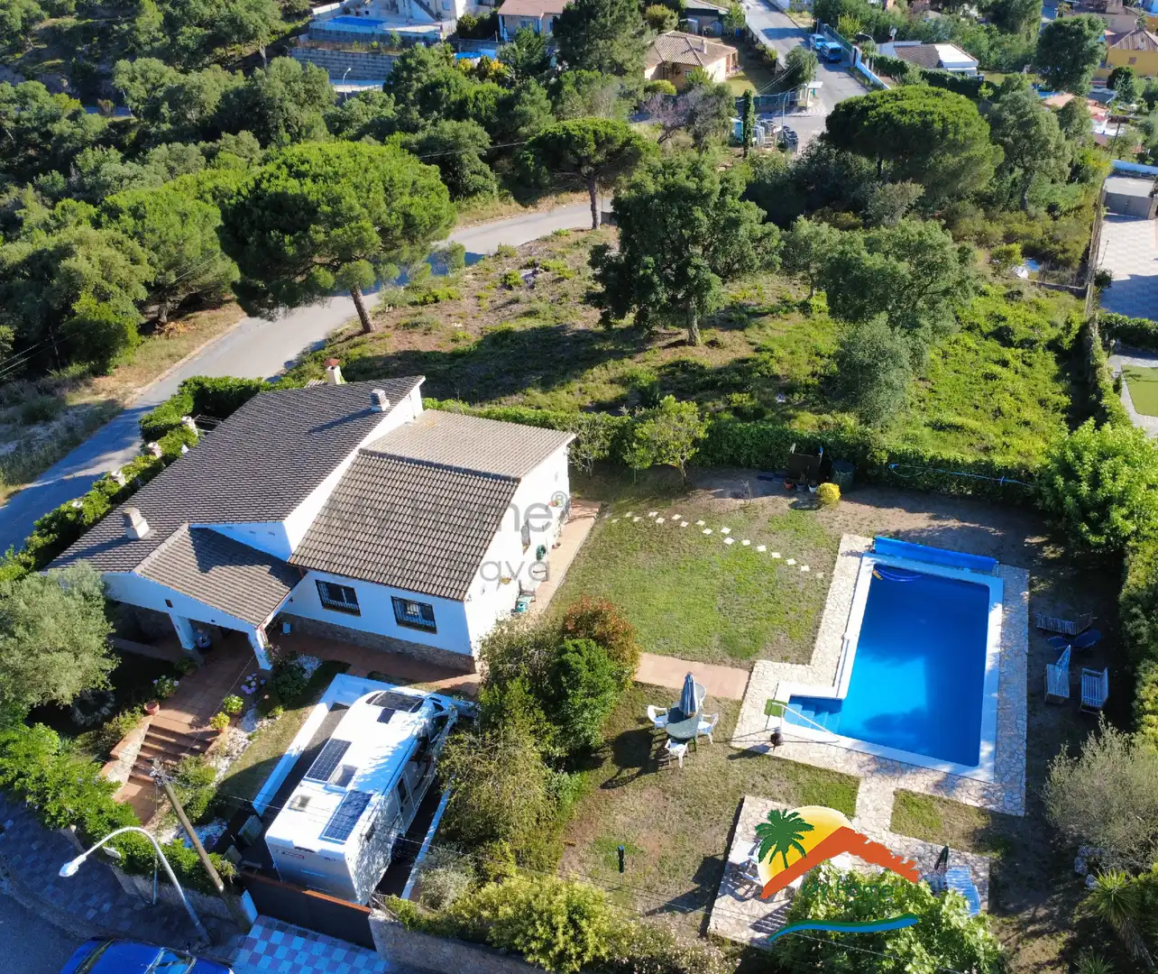 Garten von Haus oder Chalet zum Verkauf in Lloret de Mar mit Heizung, Privatgarten und Terrasse