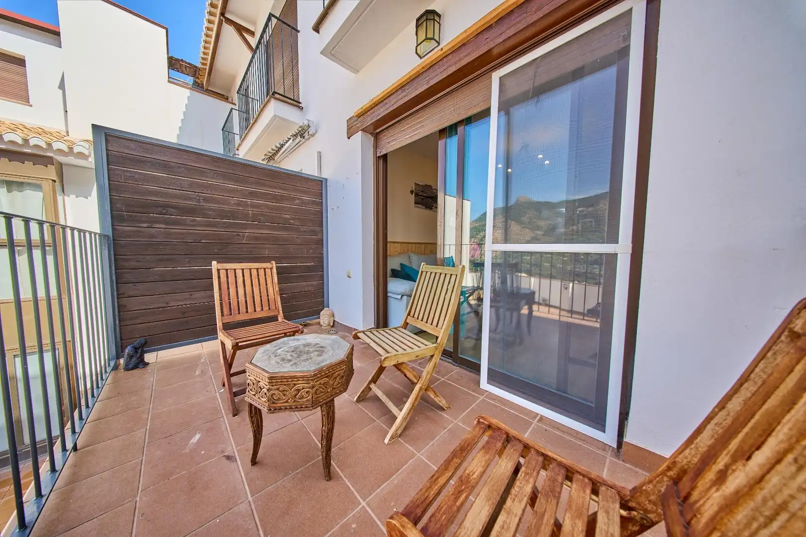Terrace of Flat for sale in Güéjar Sierra  with Air Conditioner and Community pool