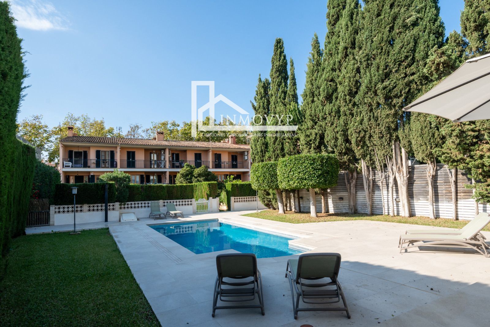 Jardí de Casa adosada en venda en  Palma de Mallorca amb Calefacció, Jardí privat i Terrassa