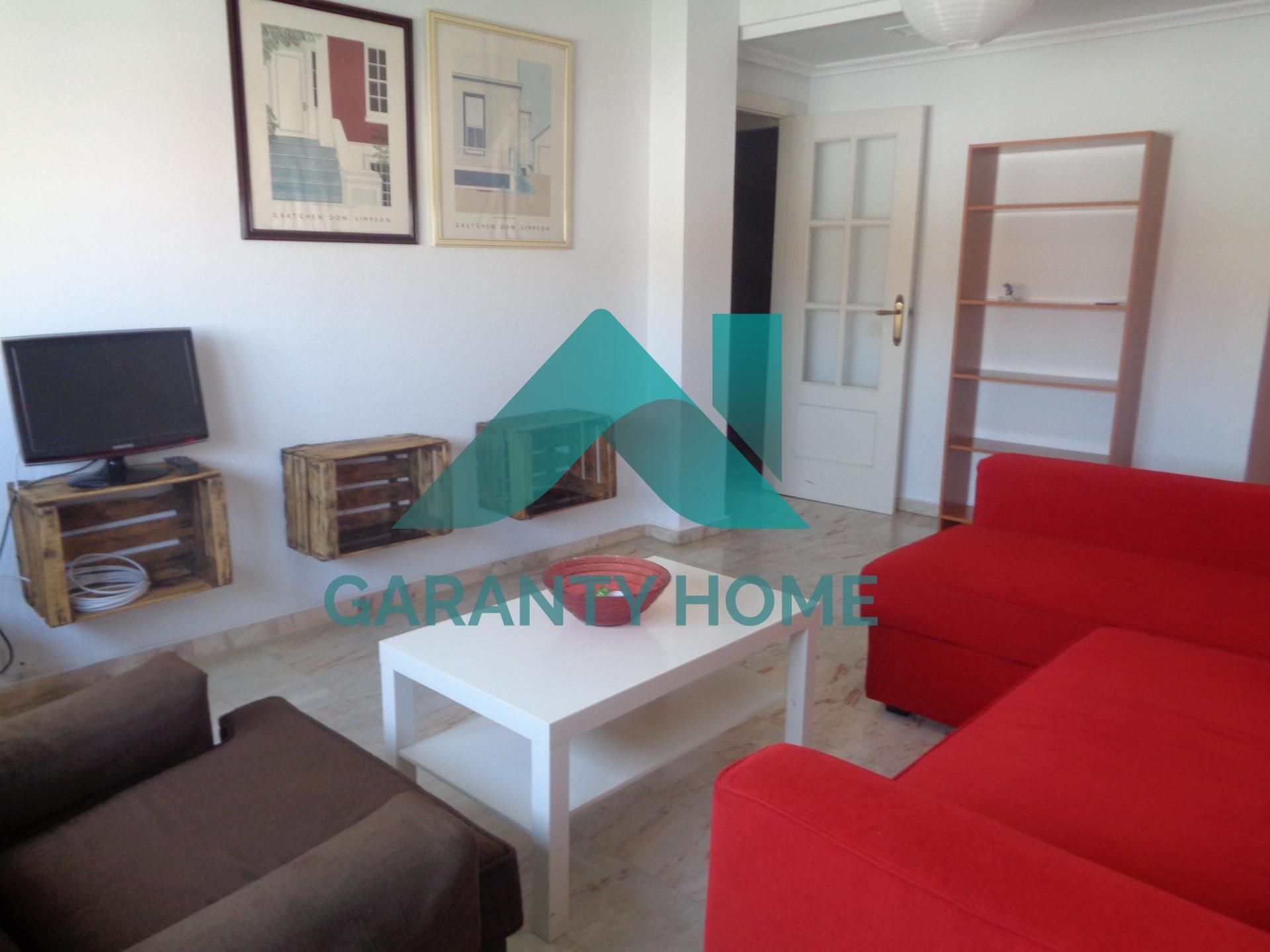 Living room of Apartment to rent in Cáceres Capital  with Air Conditioner and Furnished