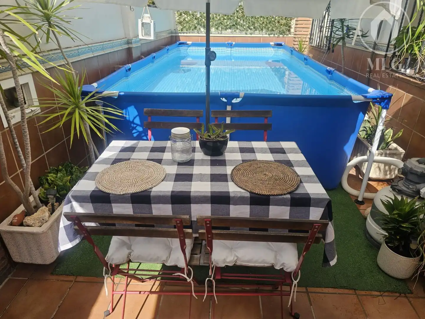 Piscina de Casa o chalet en venta en Málaga con Aire acondicionado, Terraza y Trastero