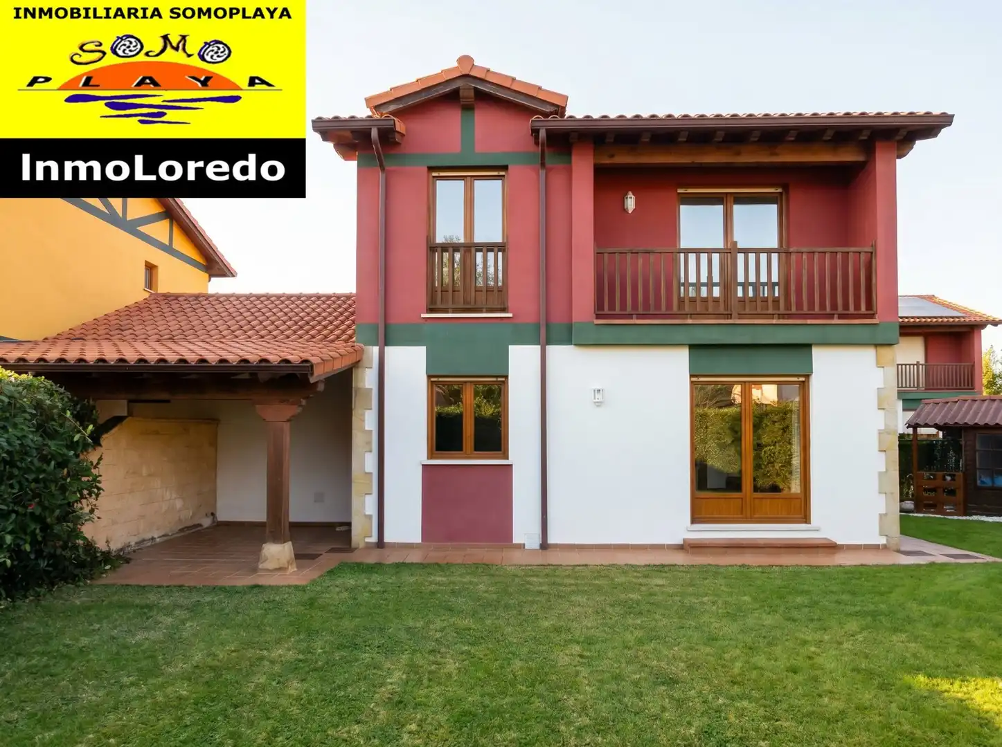 Außenansicht von Haus oder Chalet zum Verkauf in Ribamontán al Mar mit Heizung, Privatgarten und Terrasse