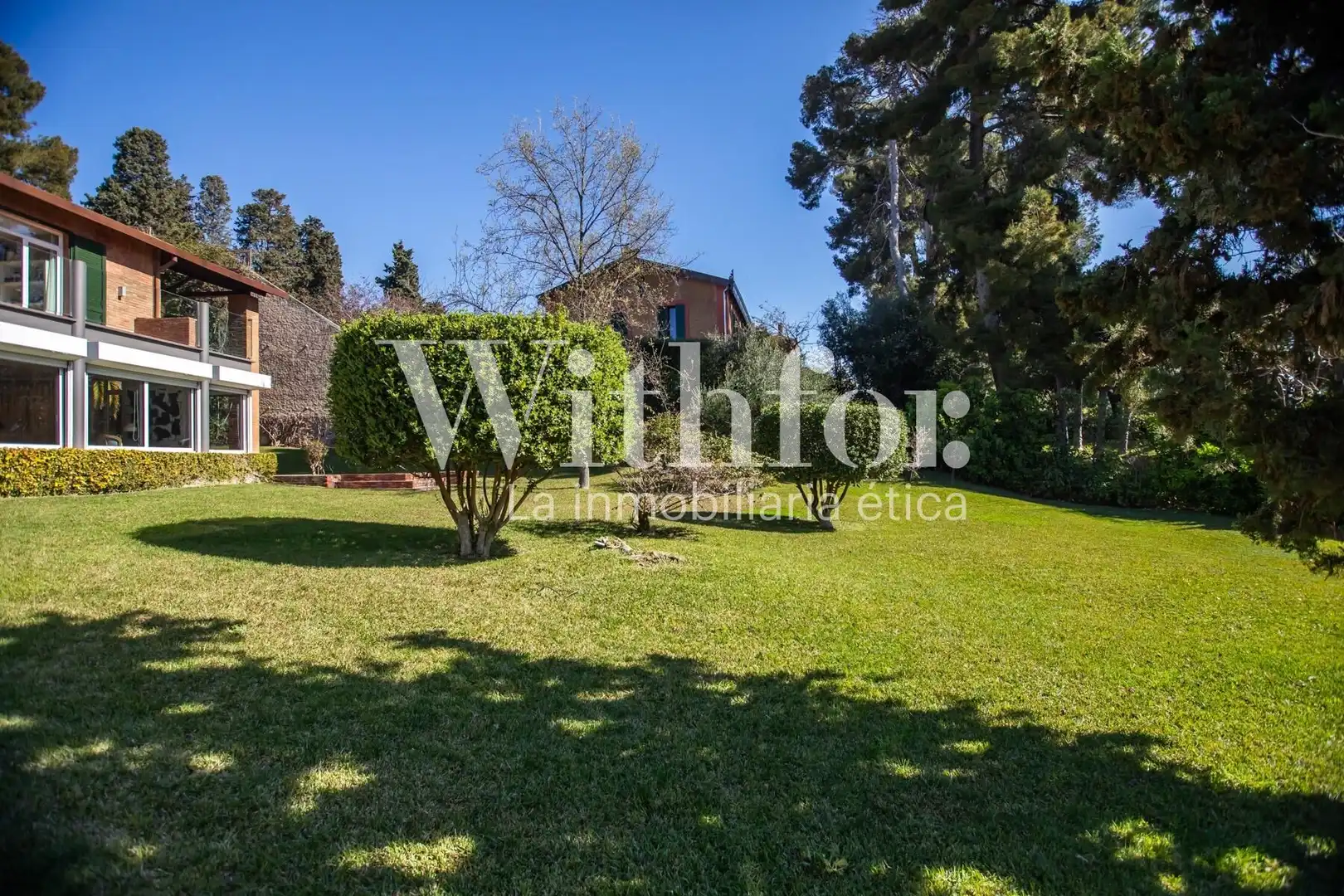 Garden of Houses for rent in Esplugues de Llobregat  with Air Conditioner, Heating and Private garden