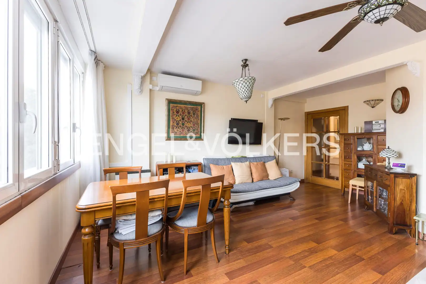 Sala de estar de Piso en venta en Madrid con Aire acondicionado, Calefacción y Parquet