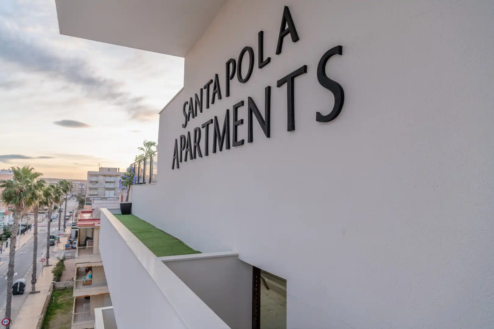 Exterior view of Buildings for sale in Santa Pola  with Alarm and Community pool