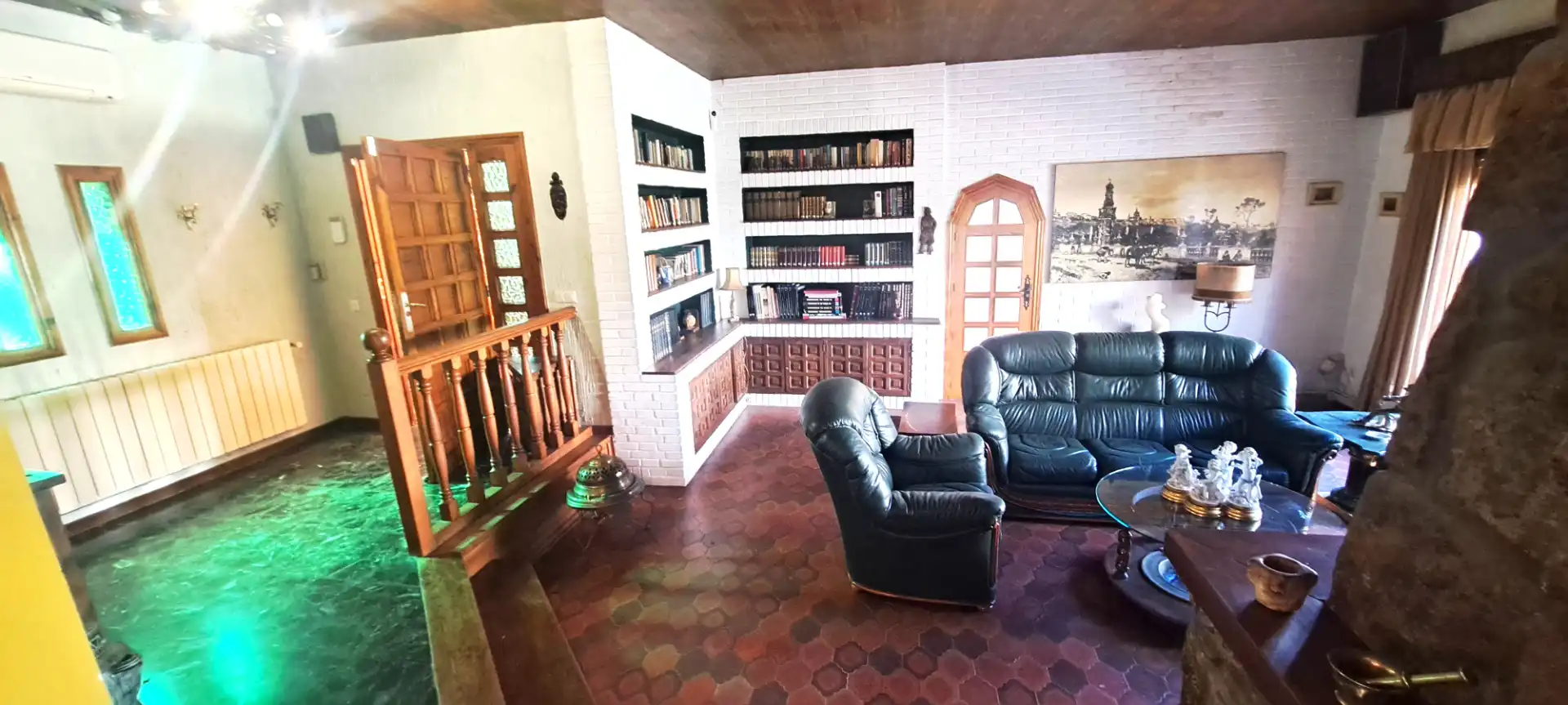 Sala d'estar de Casa o xalet en venda en Talamanca de Jarama amb Calefacció, Jardí privat i Forn
