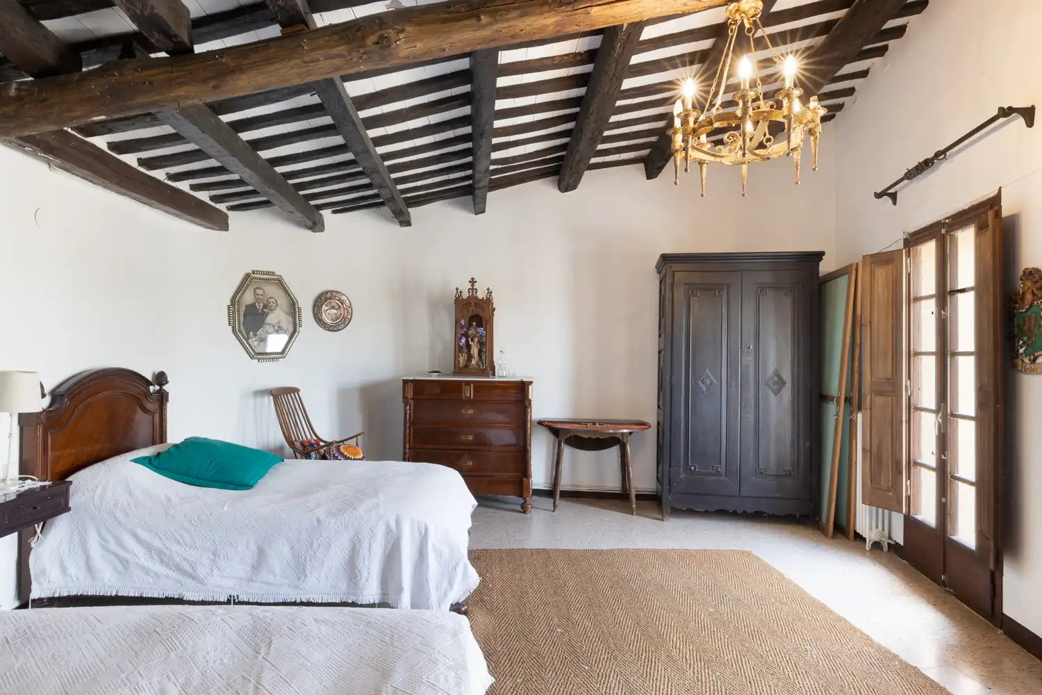 Dormitori de Finca rústica en venda en Massanes amb Aire condicionat, Calefacció i Jardí privat