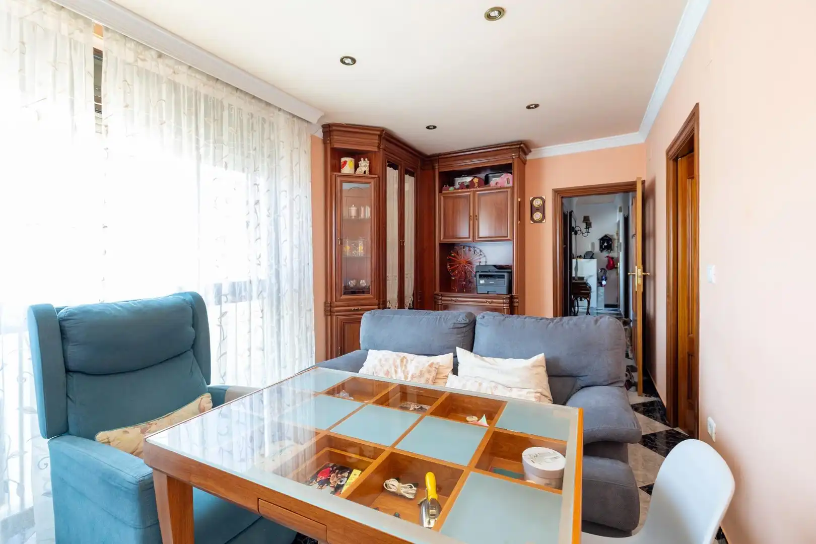 Sala de estar de Piso en venta en Granada