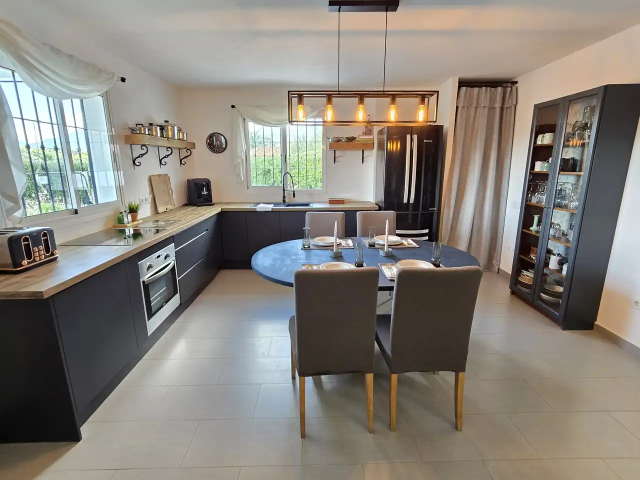 Cocina de Casa o chalet en venta en Alcaucín con Aire acondicionado y Piscina