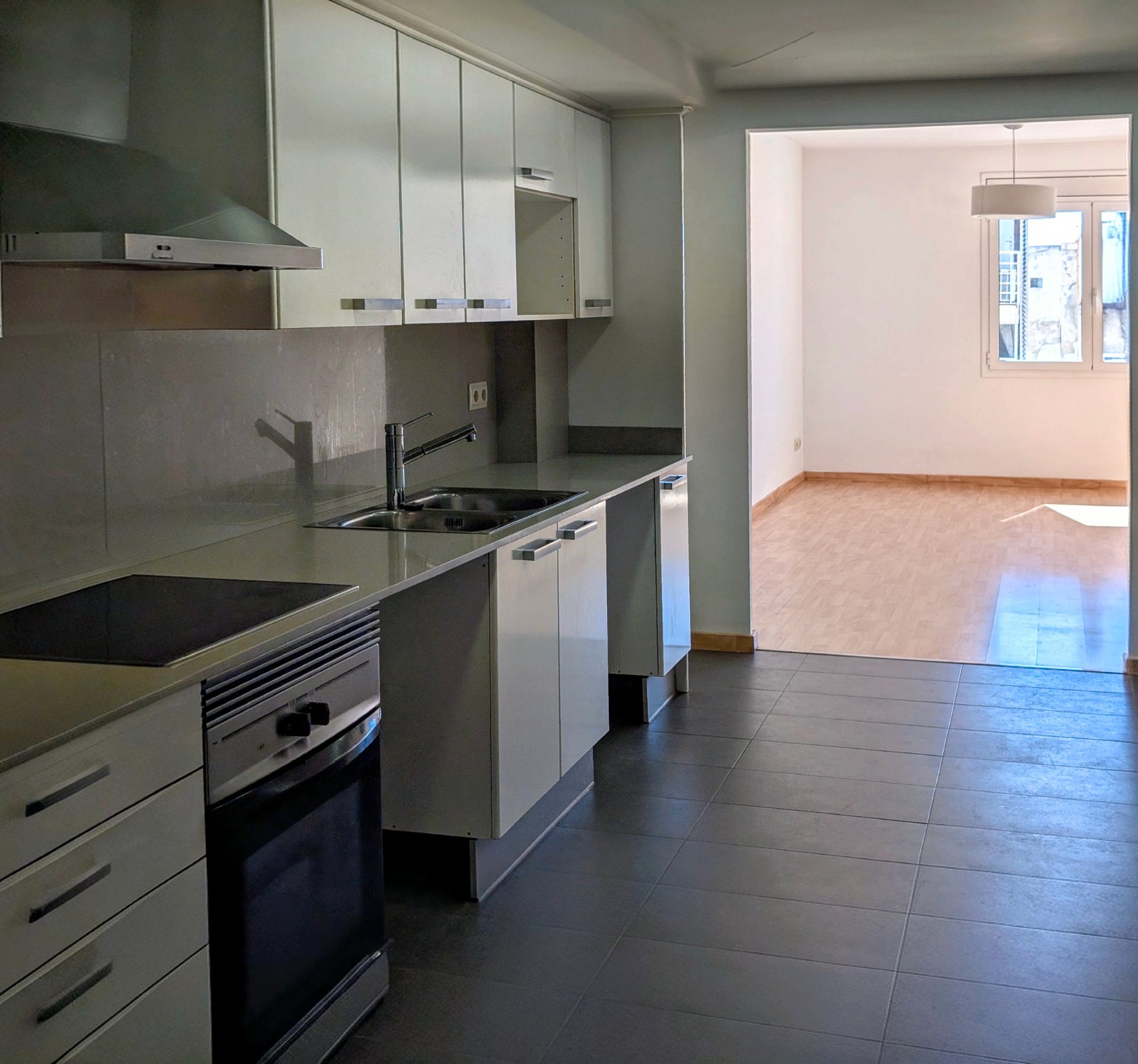 Kitchen of Flat to rent in  Tarragona Capital  with Air Conditioner, Heating and Parquet flooring