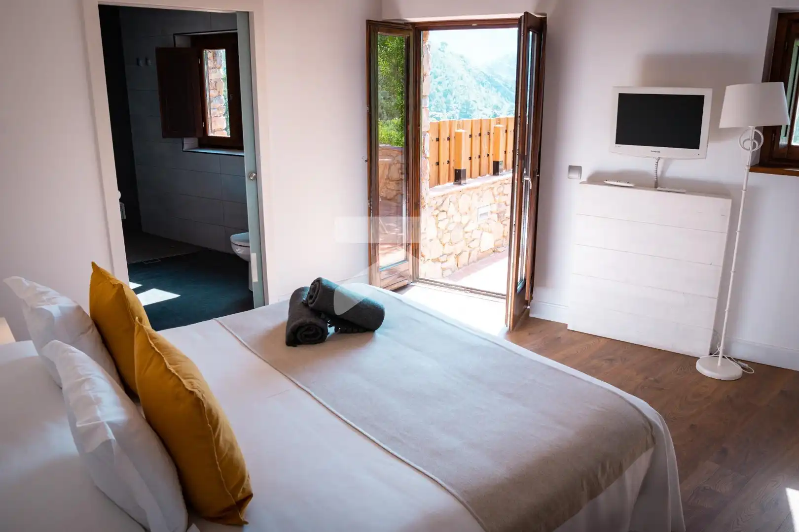 Habitación de Casa o chalet en venta en Colldejou con Aire acondicionado, Calefacción y Jardín privado