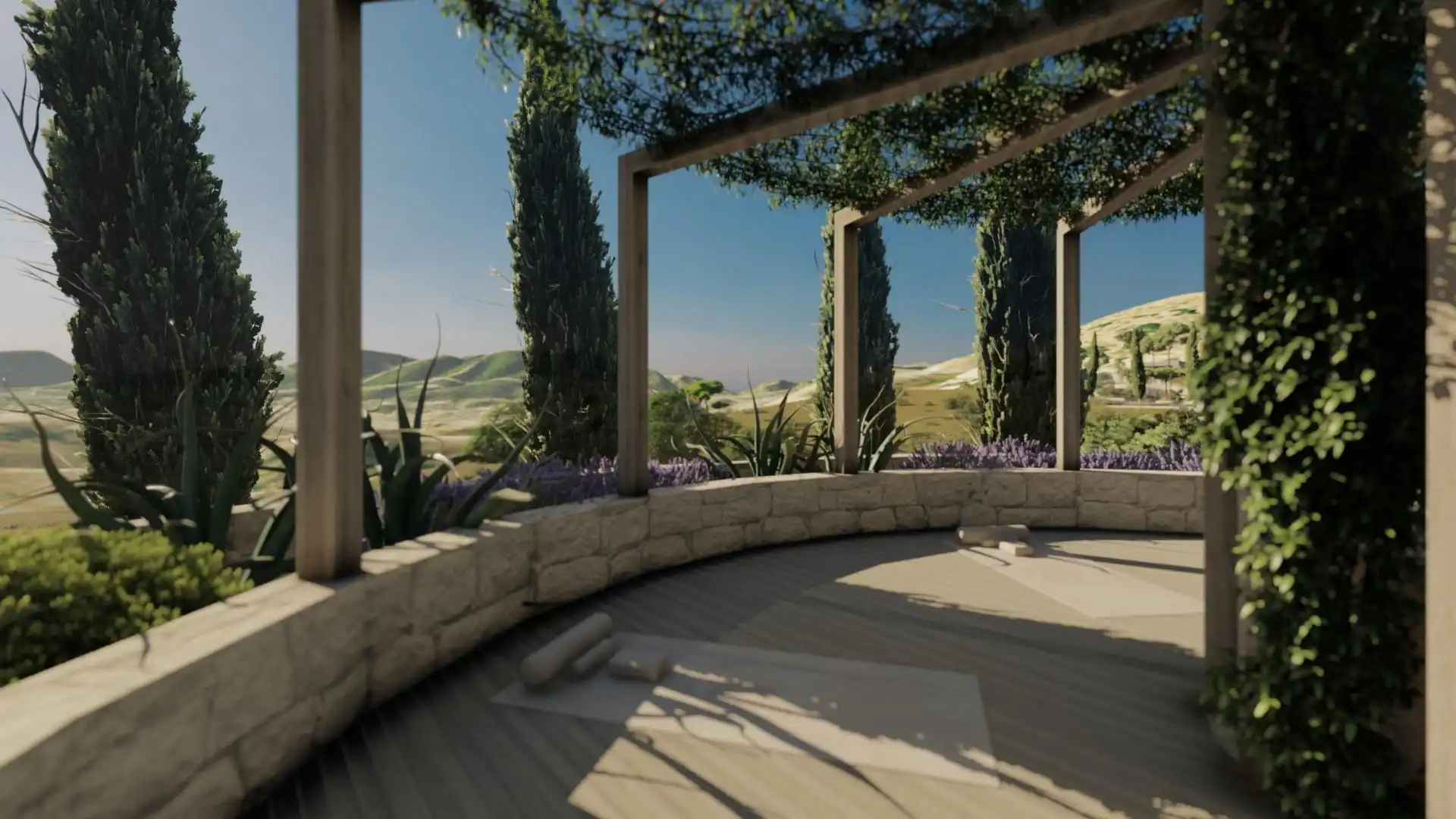 Terraza de Planta baja en venta en Guaro con Aire acondicionado, Calefacción y Jardín privado