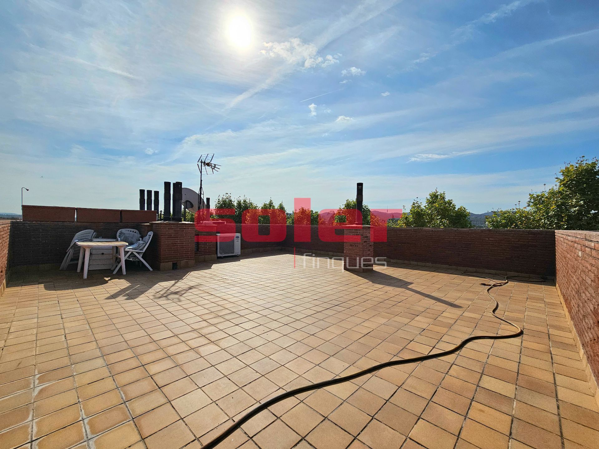 Terrace of Attic to rent in Sant Cugat del Vallès  with Air Conditioner and Heating