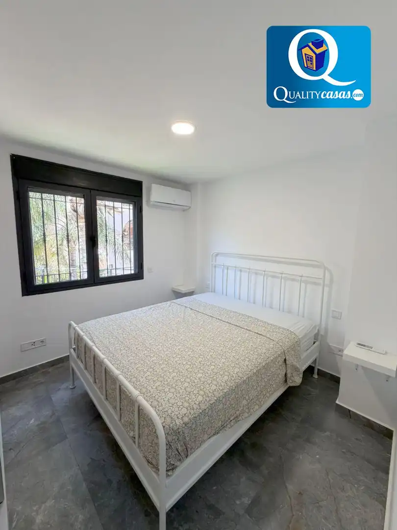 Schlafzimmer von Wohnung zur Miete in Mutxamel mit Klimaanlage, Terrasse und Gemeinschaftspool